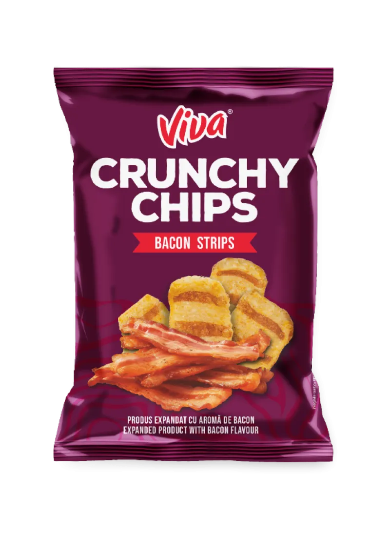 Viva crunchy bacon ízű chips - Scandic Royal Kft.