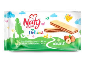 Naty mogyorós krémmel töltött ostya - Scandic Royal Kft.