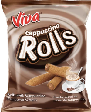 Viva cappuccinos krémmel töltött kakaós gabonarudacska - Scandic Royal Kft.