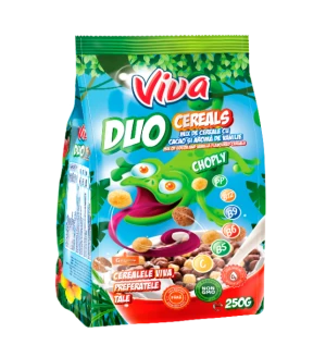 Viva kakaós és vanília ízű gabonagolyó mix - Scandic Royal Kft.