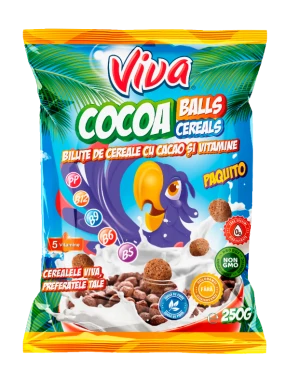 Viva kakaós ízű gabonagolyó - Scandic Royal Kft.